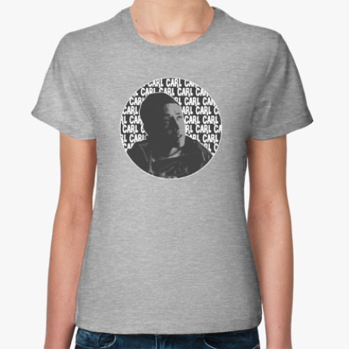 Женская футболка с принтом Карл Shameless (Бесстыжие)