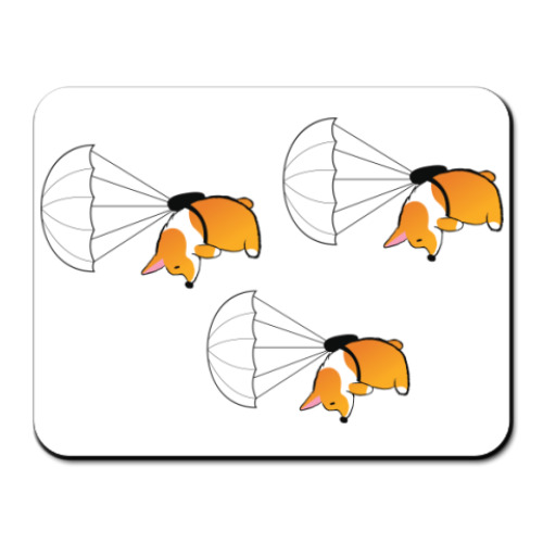 Коврик для мыши смешные собаки корги