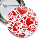 Гжель сердце