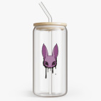 Банка с бамбуковой крышкой