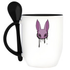 Кружка с ложкой