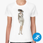 Женская спортивная футболка