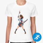 Женская спортивная футболка