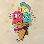 Смешные шарики мороженного