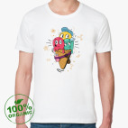 Мужская футболка органик