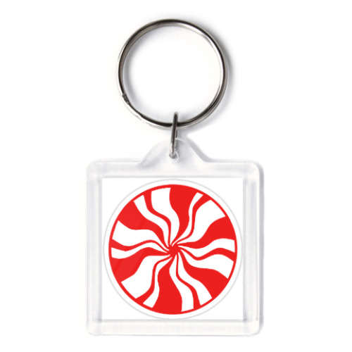 Брелок с принтом The White Stripes