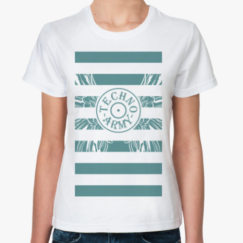 Классическая футболка с принтом TechnoArmy