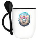 Кружка с ложкой