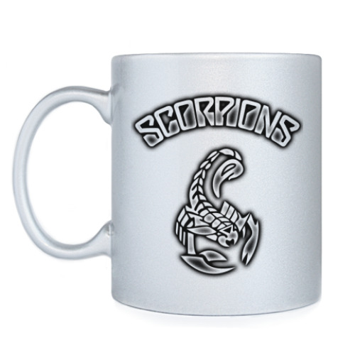 Кружка с принтом Scorpions
