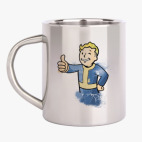 Кружка металлическая