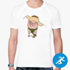 Мужская спортивная футболка