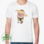 Мужская футболка органик