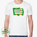 Мужская футболка органик