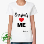 Женская футболка органик