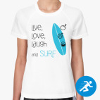 Женская спортивная футболка