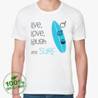 Мужская футболка органик