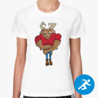 Женская спортивная футболка