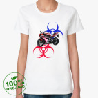 Женская футболка органик