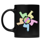 Кружка цветная UV-DTF