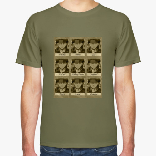 Футболка с принтом Атака Титанов