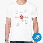 Мужская спортивная футболка