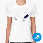 Женская спортивная футболка