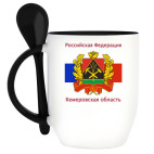 Кружка с ложкой