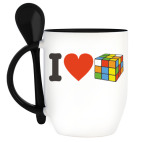 Кружка с ложкой