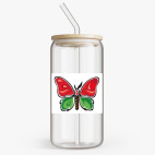 Банка с бамбуковой крышкой