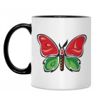 Кружка двухцветная