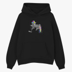 Толстовка худи оверсайз