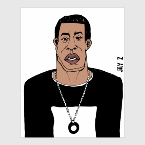 Постер с принтом Jay Z