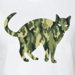 Кот цвета хаки (military cat) на 23 февраля