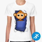 Женская спортивная футболка