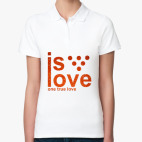 Женская рубашка поло