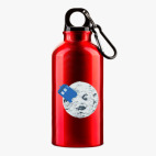 Металлическая бутылка 400 мл UV-DTF