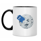 Кружка двухцветная