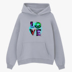 Толстовка худи оверсайз