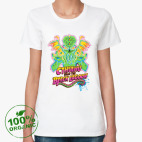 Женская футболка органик