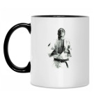 Кружка двухцветная