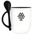 Кружка с ложкой