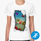 Женская спортивная футболка