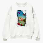 Свитшот оверсайз