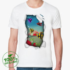 Мужская футболка органик