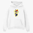 Толстовка худи оверсайз