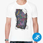 Мужская спортивная футболка