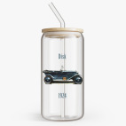 Банка с бамбуковой крышкой