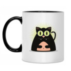 Кружка двухцветная