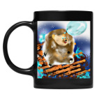 Кружка цветная UV-DTF