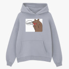 Толстовка худи оверсайз